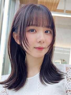 エイミーバイアフロートザガーデン 浦和店(amie by afloat the garden) 人気！顔周りの後れ毛がかわいいシャギーレイヤー【浦和】