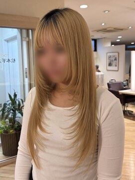 松本平太郎美容室 吉祥寺パートファイブ(PART5) 顔周りレイヤー