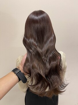 ラベンダーベージュ　艶感◎