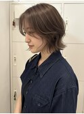フェイスフレーミングルーツカラー天使の羽バングネオウルフボブ