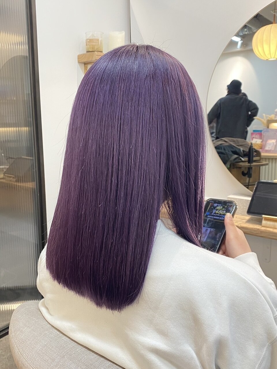 2026年春】ピンクパープルの髪型・ヘアアレンジ｜人気順