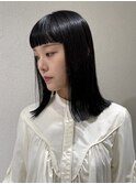 髪質改善/ストレート/艶髪/透明感/グレージュ/前髪/恵比寿駅