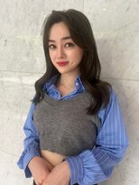 アース コアフュールボーテ 諏訪店(EARTH coiffure beaute)&nbsp;ナチュラルブラウン_くびれ_透明感_ワンホン
