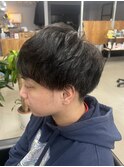 波巻きツイストスパイラル/リバースセンターパート/松戸