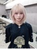 ケアブリーチ+カラー+高保湿トリートメント ¥17600