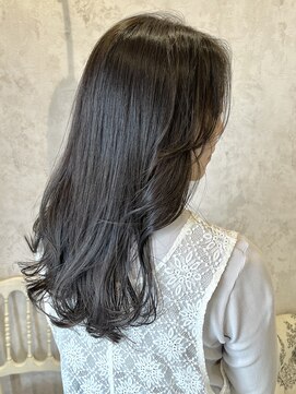 ディーヴァヘアーエズ(DIVA hair Eze) ブリーチなしカラー透明感グレージュレイヤーカット