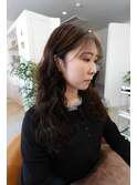 ムースで簡単ナチュラルパーマ
