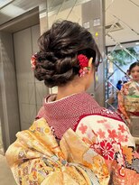 アミー 駒澤(Ammy komazawa)&nbsp;ヘアセット×振袖着付け
