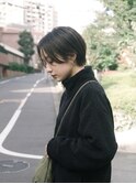 クールショートハンサムショートセンター分けショート