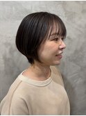 premiumストレートパーマ×ショートボブ