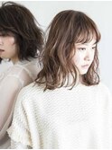 【THREEbyKEEP尾山台、関谷】髪質改善パーマ、ミディアム
