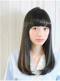 <aivee>ナチュラルストレート×ミディ