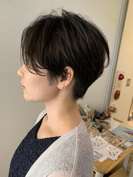 ヘアアンドスペース ベロン(hair&space velon) ナチュラルショートヘア