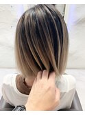 コントラストバレイヤージュ