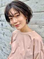 ヘア アンド メイク アートレス(Hair and Make Art less)&nbsp;ナチュラルショートボブ