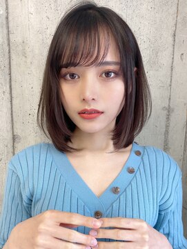 ロンドアリシア 金山(Lond Alexia) 【Lond Alexia】柴田知亜希　丸顔さんオススメ♪長めボブ☆