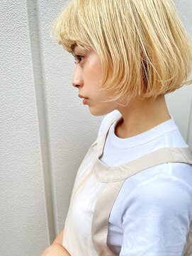 レトン 銀座(leton) 美髪/ホワイトグレージュ/大人かわいい/こなれミディ[銀座]