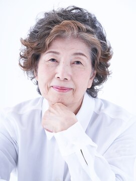 えがお美容室 【えがお美容室】60代にオススメ◎スチームパーマウェーブ