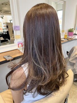 グッドネイバーズ 水戸赤塚(GOOD NEIGHBORS) 大人可愛い20～40代ロングレイヤーショコラベージュ