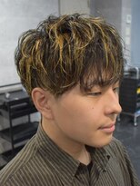 バーバーハウス ラヴィ(Barber House Lavie)&nbsp;[パーマ・くせ毛との相性◎]ハイライトマッシュ