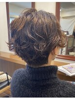 カミナ(KAMINA)&nbsp;ハンサムショート×パーマスタイル