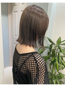 トゥーリ 薬院店(tuuli) tuuli miyu ハイライトグレージュボブ/20代30代40代50代