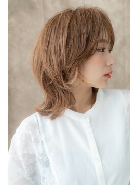 カバーヘア ブリス 川口(COVER HAIR bliss) 小顔フレンチガーリー外ハネボブウルフTb20代30代40代