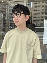 ハマモト&nbsp;メンズマッシュパーマ