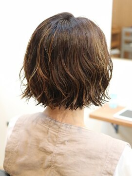 シャンティ ミニボブ/パーマ