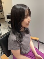 スミ(sumi)&nbsp;顔周りレイヤー/レイヤーカット/20代30代40代◎岩田