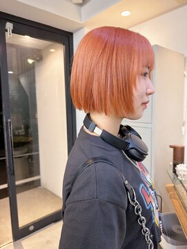 フラム 渋谷(flamme) pink orange