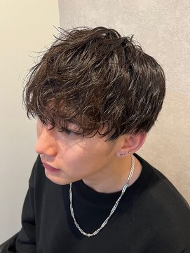 エトワールプラス 熊本 スパイラルパーマ  メンズパーマ メンズマッシュ