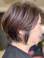 ヘアークリアー 春日部&nbsp;大人可愛いクビレショート/前髪流れる素敵女性/30代40代50代