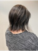 ネオウルフレイヤー 白髪ぼかしハイライト  30代 40代 50代