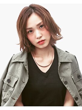 アメリア(Ameria) ナチュラルカールボブ◎stylist赤木