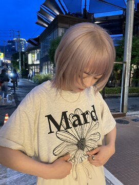 ルル 表参道(lulu.) ★ボブルフ 切りっぱなしボブ ワンレン 小顔 ミニボブ