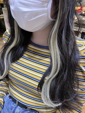 ココ エクステンション(coco extension) ブリーチなしでできるインナーカラー