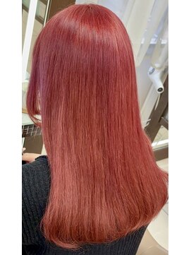 スタイル 横浜(STYLE) ダブルカラー/ケアブリ/レッド/ハイトーン