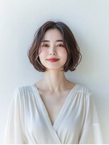 e.m.a プレミアムビューティーサロン 栄駅店(e.m.a PREMIUM BEAUTY SALON)&nbsp;ボブ/イメチェン/外ハネボブ/美髪/ワイドバング/髪型