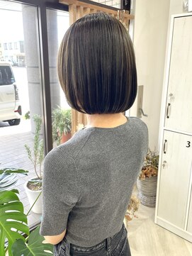 ラフ(laugh) 髪質改善×アッシュブラウン