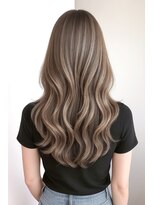 ヘアサロン エフ 渋谷(F)&nbsp;#ハイライト #ミルクティーベージュ　#コントラストカラー