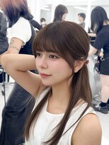 アマトウキョウスマートサロン(AMA TOKYO×Smart Salon)&nbsp;くびれレイヤー/顔まわりカット/くびれ巻き/レイヤーカット