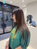 店長澤田限定　カット＋白髪ぼかしダブルカラー　￥14630