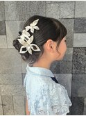 小学生/中学生/かわいい/ヘアセット/ピアノ発表会/イベントヘア