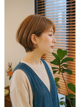 コポル(Copol) まわりと差がつく大人ショート×マロンベージュ