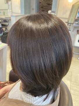 オッジ ヘアー 深谷店(Oggi Hair) ローレイヤーボブ　10月