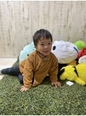 ショートレイヤーキッズカット