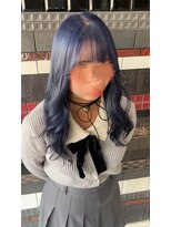 デザインサロンリア(design salon Lia)&nbsp;透明感ブルーカラー