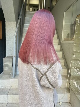 シー(shii..) 《shii.. 内城》#ピンクカラー #ブリーチカラー