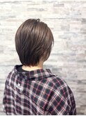 【カラーグレス 白髪染め】明るく染める白髪染めリタッチ